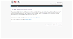 Desktop Screenshot of njcsi.org